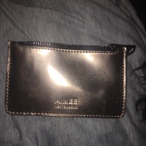 new aimee rose gold wallet